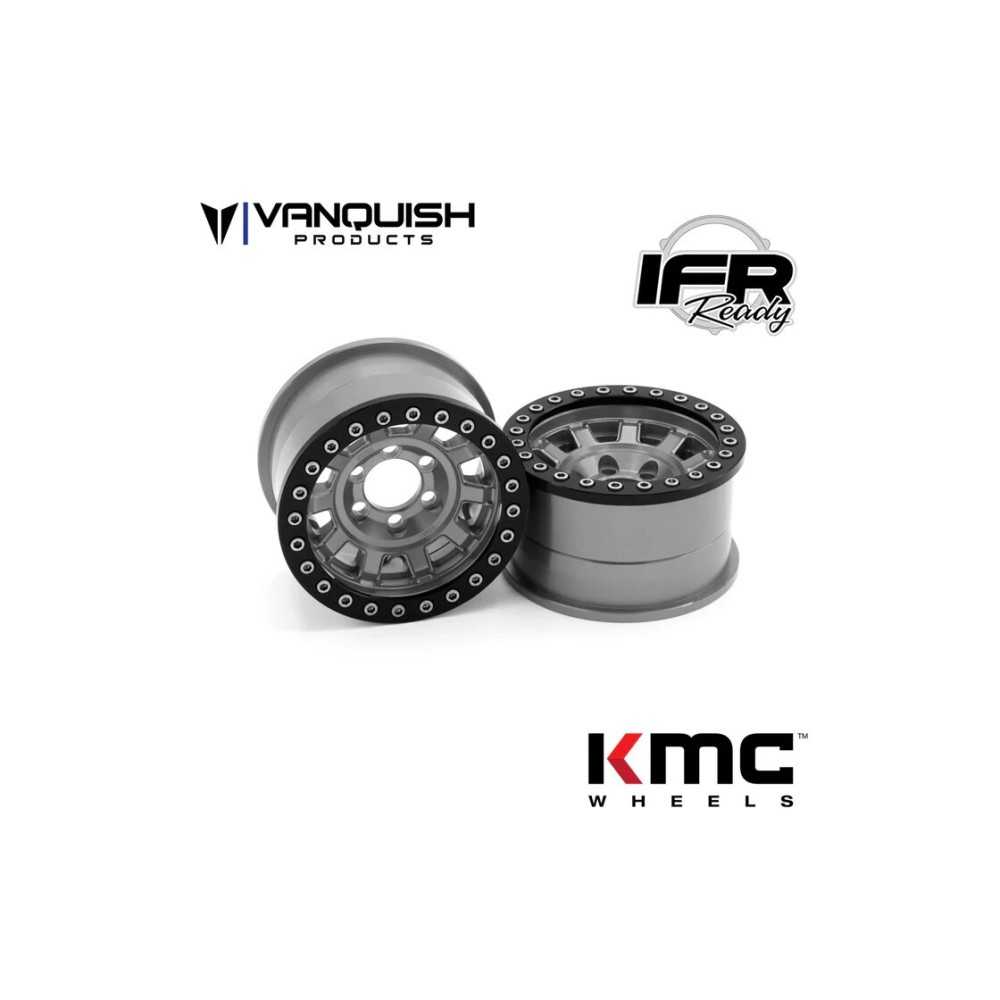 Llanta KMC 1.9 KM236 Tank gris anodizada Vanquish Llanta KMC 1.9 KM236 Tank gris anodizada Vanquish