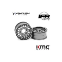 Vanquish KMC 1.9 KM445 Impact Grey Anodized VPS07803