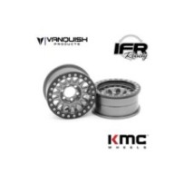 Vanquish KMC 1.9 KM445 Impact Grey Anodized VPS07803