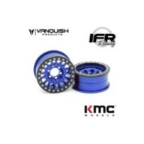 Vanquish KMC 1.9 KM445 Impact Blue Anodized VPS07805