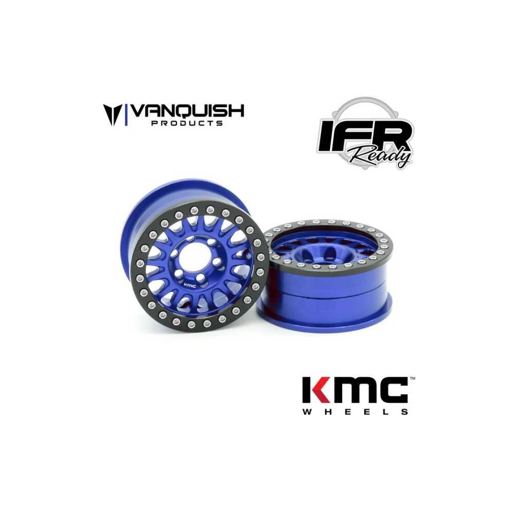 Vanquish KMC 1.9 KM445 Impact Blue Anodized VPS07805