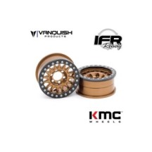 Llanta KMC 1.9 KM445 Impact bronce anodizada Vanquish