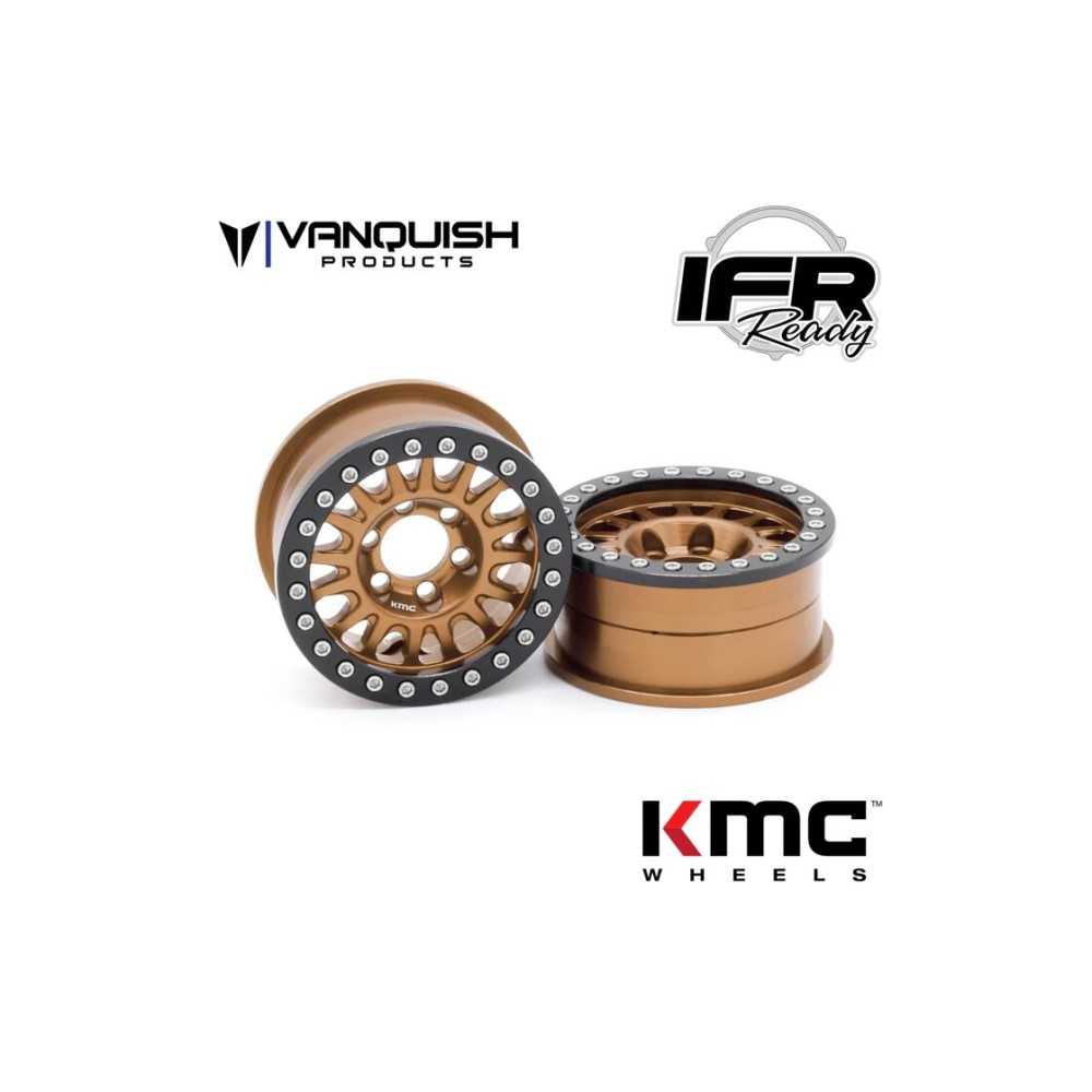 Llanta KMC 1.9 KM445 Impact bronce anodizada Vanquish Llanta KMC 1.9 KM445 Impact bronce anodizada Vanquish