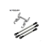 Soporte de servo para SCX10-2 F9 transparente Vanquish VPS07857