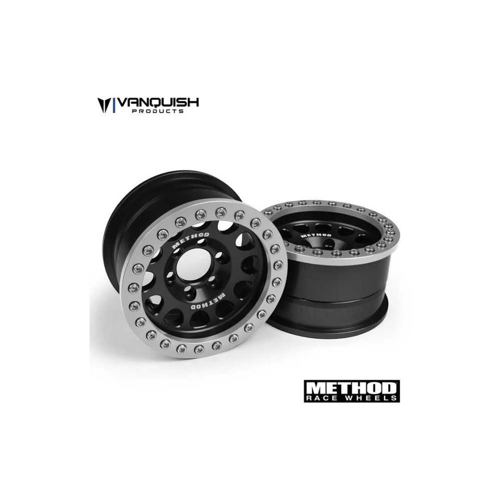 LLantas Crawler Vanquish Method 1.9 Race Wheel 105 Black Anodized VPS07911 LLantas Crawler Vanquish Method 1.9 Race Wheel 105 Black Anodized VPS07911