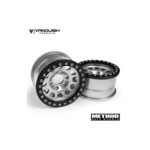 Llantas Crawler Vanquish Method 1.9 Race Wheel 105 Clear Anodized VPS07914