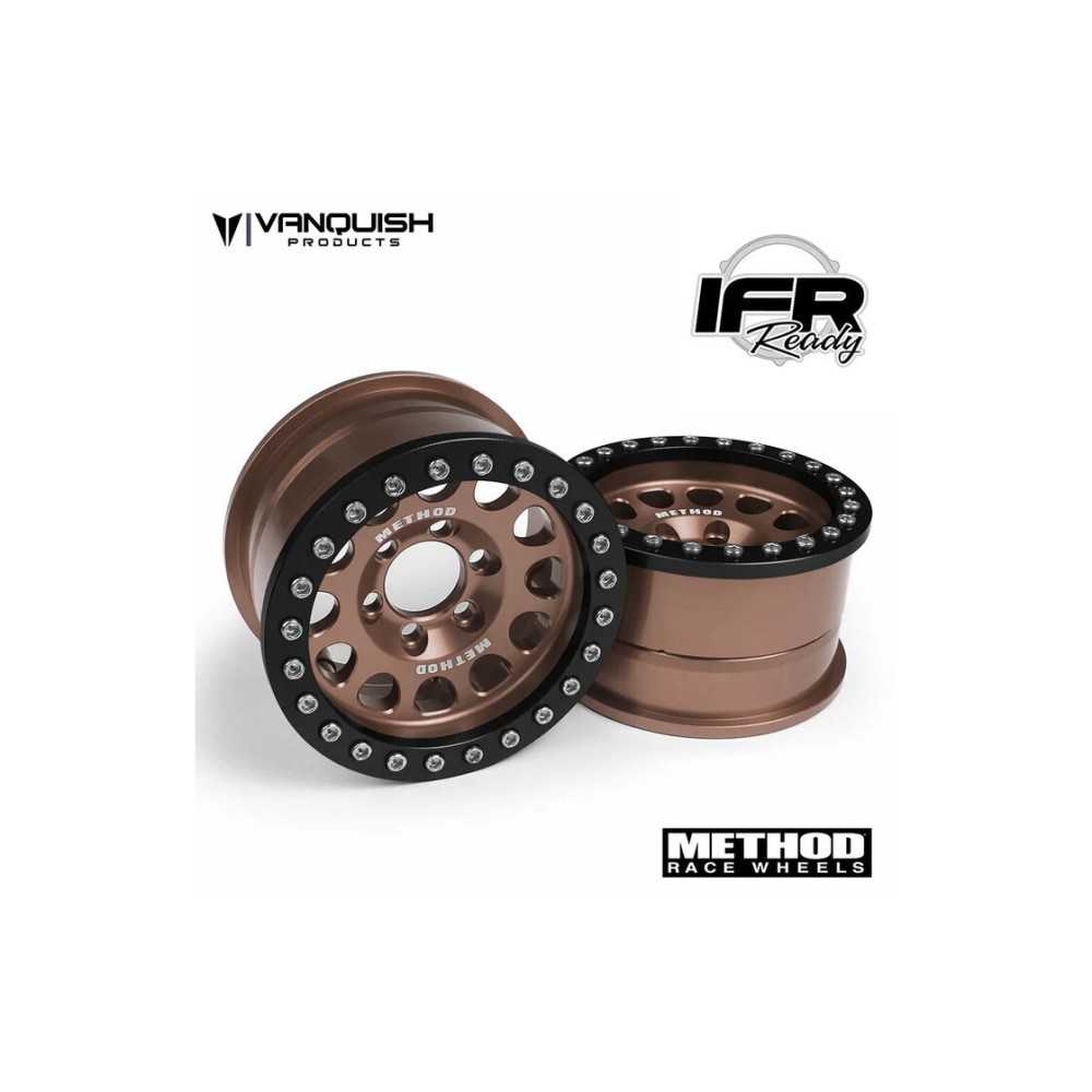Llantas Crawler Vanquish Method 1.9 Race Wheel 105 Bronze Anodized VPS07920