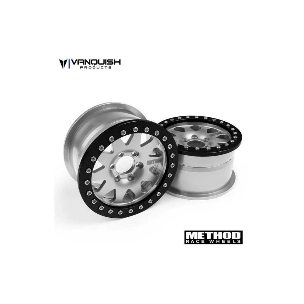 Vanquish Method 2.2 Race Wheel (1.2" Wide) 101 Clear/Black Anodized VPS08001 Vanquish Method 2.2 Race Wheel (1.2" Wide) 101 Clear/Black Anodized VPS08001