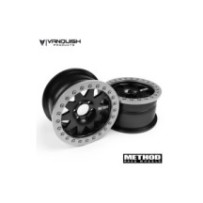 Vanquish Method 2.2 Race Wheel (1.2" Wide) 101 Black/Clear Anodized VPS08002