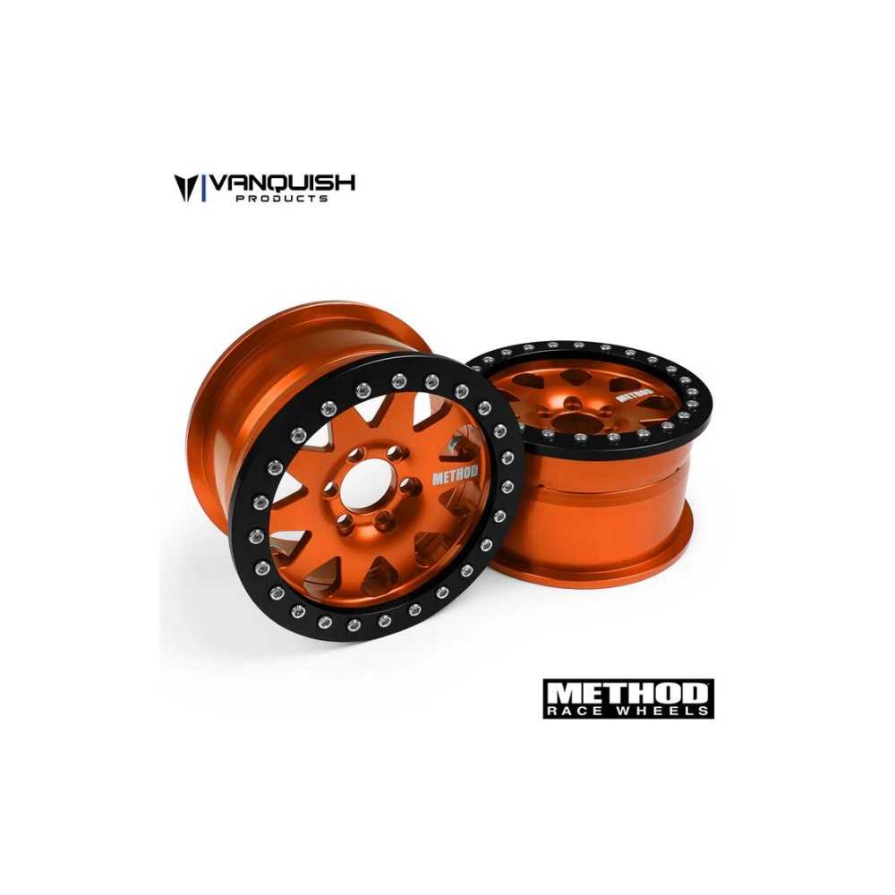 Vanquish Method 2.2 Race Wheel (1.2" Wide) 101 Orange/Black Anodized VPS08006 Vanquish Method 2.2 Race Wheel (1.2" Wide) 101 Orange/Black Anodized VPS08006