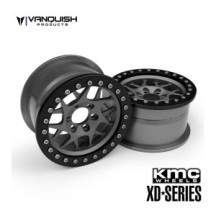 Llantas KMC 2.2 XD127 Bully grises Vanquish