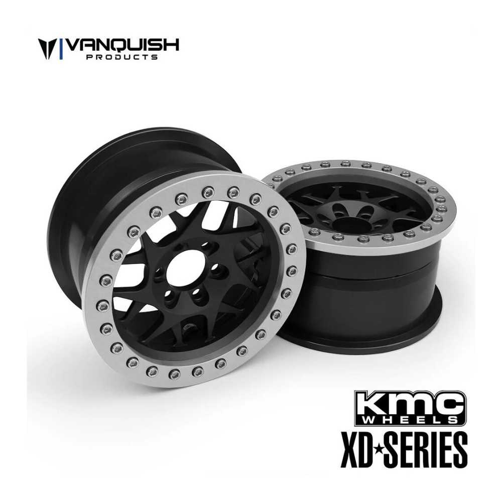 Vanquish KMC 2.2 XD127 Bully Black/Clear Anodized VPS08033 Vanquish KMC 2.2 XD127 Bully Black/Clear Anodized VPS08033