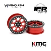 Vanquish KMC 2.2 KM237 Riot Red Anodized VPS08063