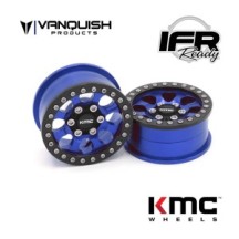 Vanquish KMC 1.9 KM237 Riot Blue Anodized VPS08134