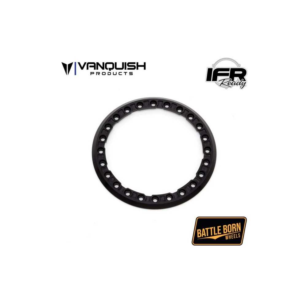 Vanquish Battle Born Wheels 2.2 Notched - Black VPS08180 Vanquish Battle Born Wheels 2.2 Notched - Black VPS08180
