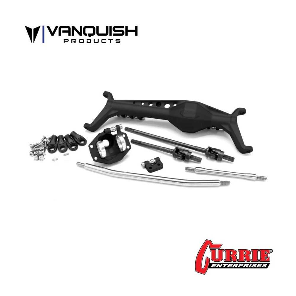 Vanquish Capra Currie F9 Front Axle Black VPS08470 Vanquish Capra Currie F9 Front Axle Black VPS08470