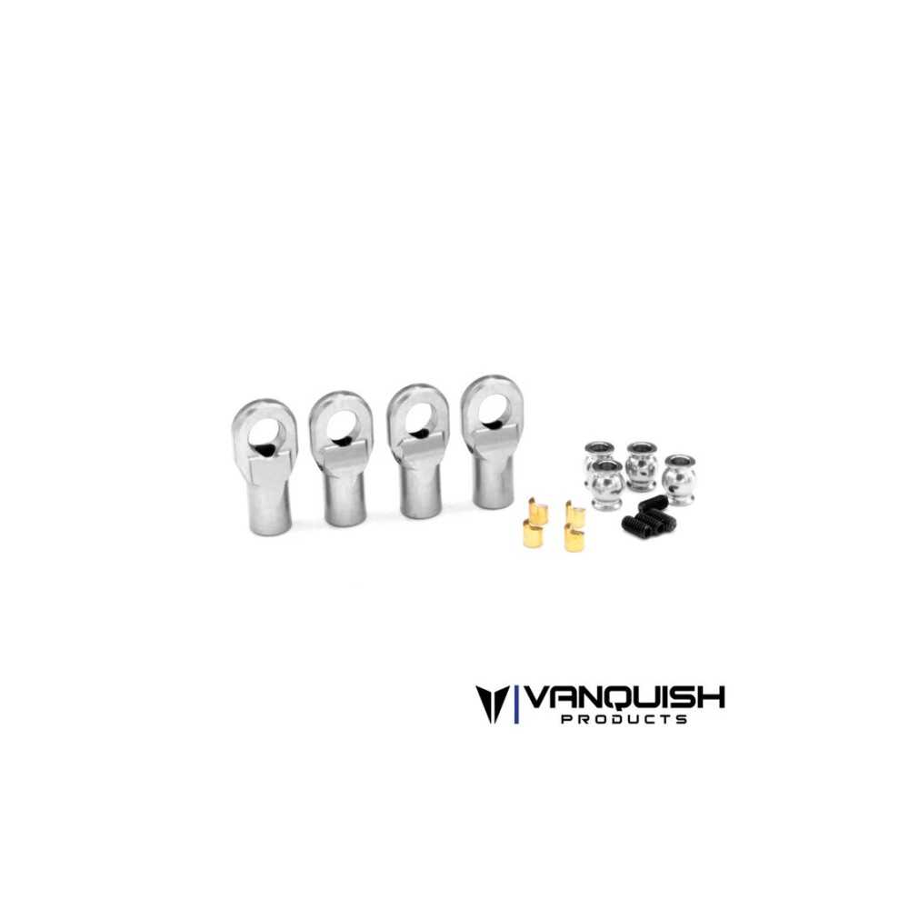 Vanquish Machined Rod Ends - Clear VPS08501 Vanquish Machined Rod Ends - Clear VPS08501