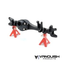 Carcasa de eje delantero aluminio negro F10T Vanquish VPS08630 (4)
