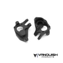 Manguetas de eje pórtico de aluminio negro F10 Vanquish VPS08640 (2)