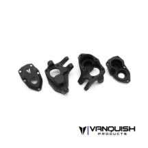 Manguetas de eje pórtico de aluminio negro F10 Vanquish VPS08640 (3)