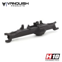 Carcasa eje pórtico delantero aluminio negro Vanquish H10 VPS08810