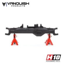 Vanquish H10 Aluminum Front Axle Housing - Black VPS08810