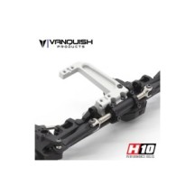 Soporte servo aluminio claro Vanquish H10 VPS08813