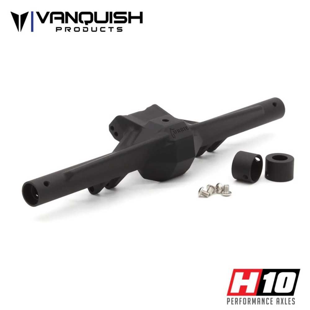 Vanquish H10 Aluminum Rear Axle Housing - Black VPS08816 Vanquish H10 Aluminum Rear Axle Housing - Black VPS08816
