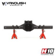 Vanquish H10 Aluminum Rear Axle Housing - Black VPS08816