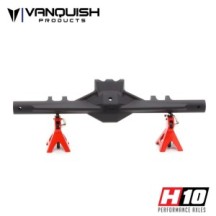 Vanquish H10 Aluminum Rear Axle Housing - Black VPS08816