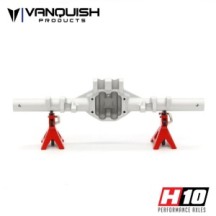 Vanquish H10 Aluminum Rear Axle Housing - Clear VPS08817