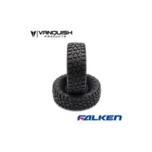 Neumáticos Falken Wild Peak RT 1,9" 4,19" rojo competencia 2 unidades Vanquish VPS10104 (2)