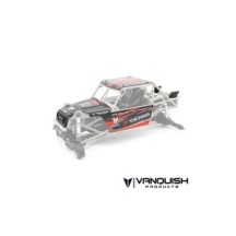 Paneles de carrocería Vanquish Optic en color negro para chasis RC – VPS10509