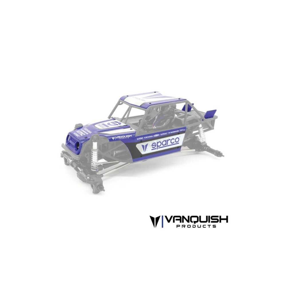 Paneles de carrocería Vanquish Optic en color azul Reflex para chasis RC – VPS10510 Paneles de carrocería Vanquish Optic en color azul Reflex para chasis RC – VPS10510