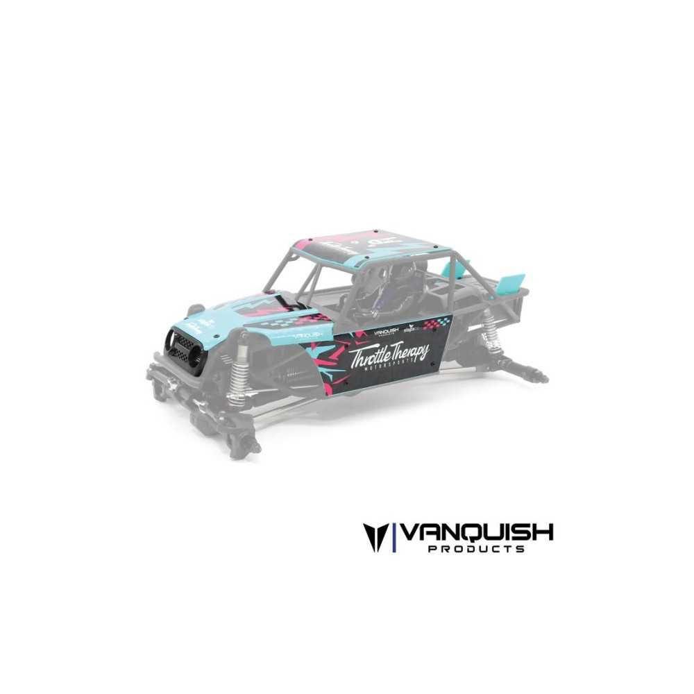 Paneles de carrocería Vanquish Optic en color turquesa (Teal) para chasis RC – VPS10512