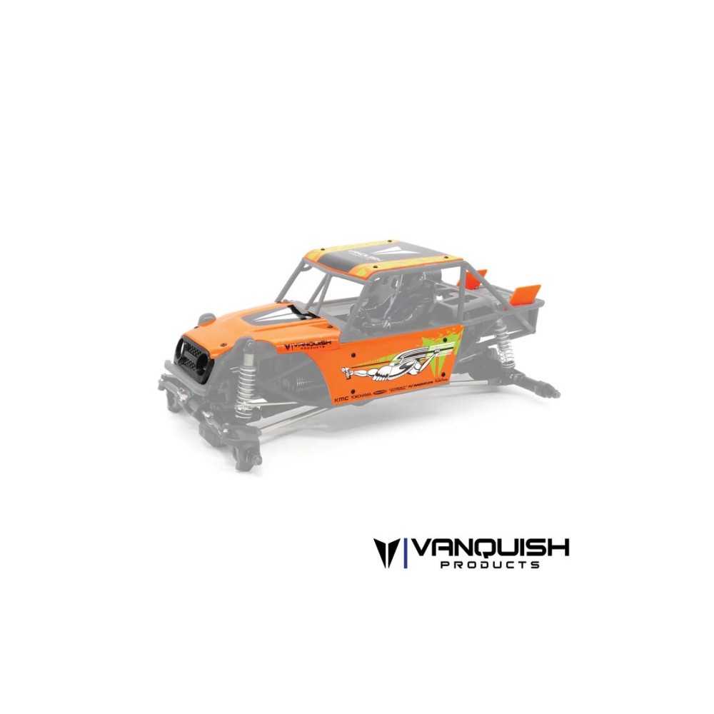 Paneles de carrocería Vanquish Optic en color naranja para chasis RC – VPS10514 Paneles de carrocería Vanquish Optic en color naranja para chasis RC – VPS10514