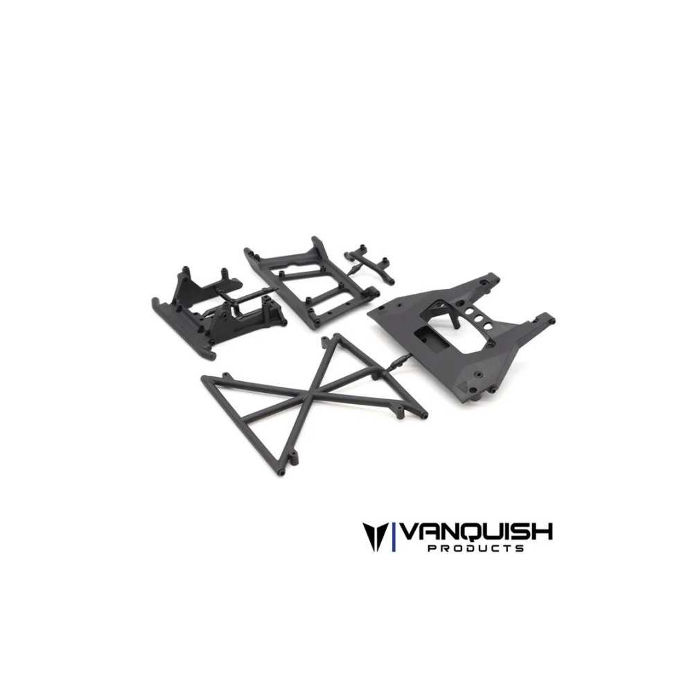 Componentes de jaula H10 negra Vanquish VPS10516 Componentes de jaula H10 negra Vanquish VPS10516