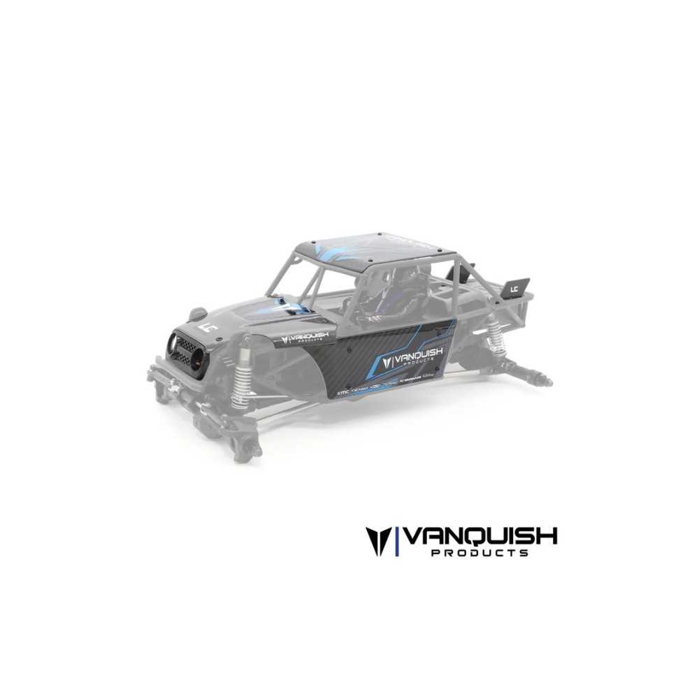 Paneles de carrocería Vanquish Optic en color gris para chasis RC – VPS10526 Paneles de carrocería Vanquish Optic en color gris para chasis RC – VPS10526