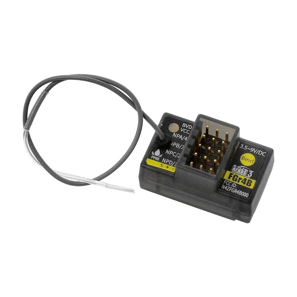 Receptor FGr4B AFHDS3 4 canales FlySky FS010 Receptor FGr4B AFHDS3 4 canales FlySky FS010