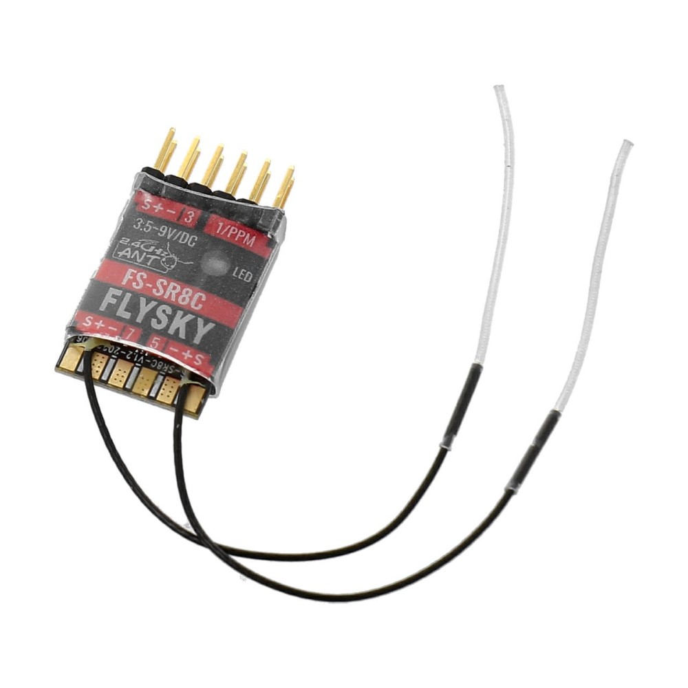 Receptor SR8C ANT 8 canales FlySky FS021