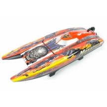 Barco catamarán Monster Brushless eléctrico ABS 570mm 2.4G ARTR Joysway JW8654-ARTR