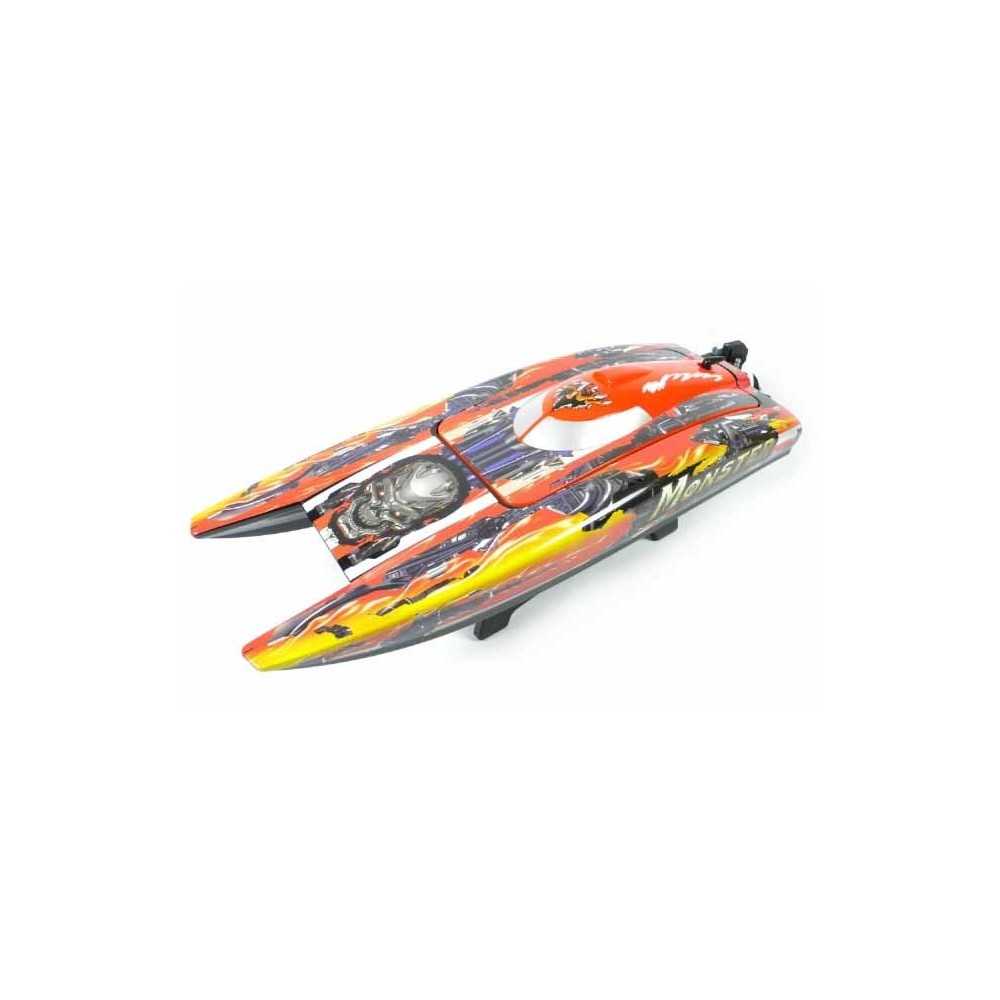 Barco catamarán Monster Brushless eléctrico ABS 570mm 2.4G ARTR Joysway JW8654-ARTR