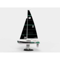 Barco de vela Joysway Caribbean V3 Yacht 260mm 2.4G RTR JW8802V3