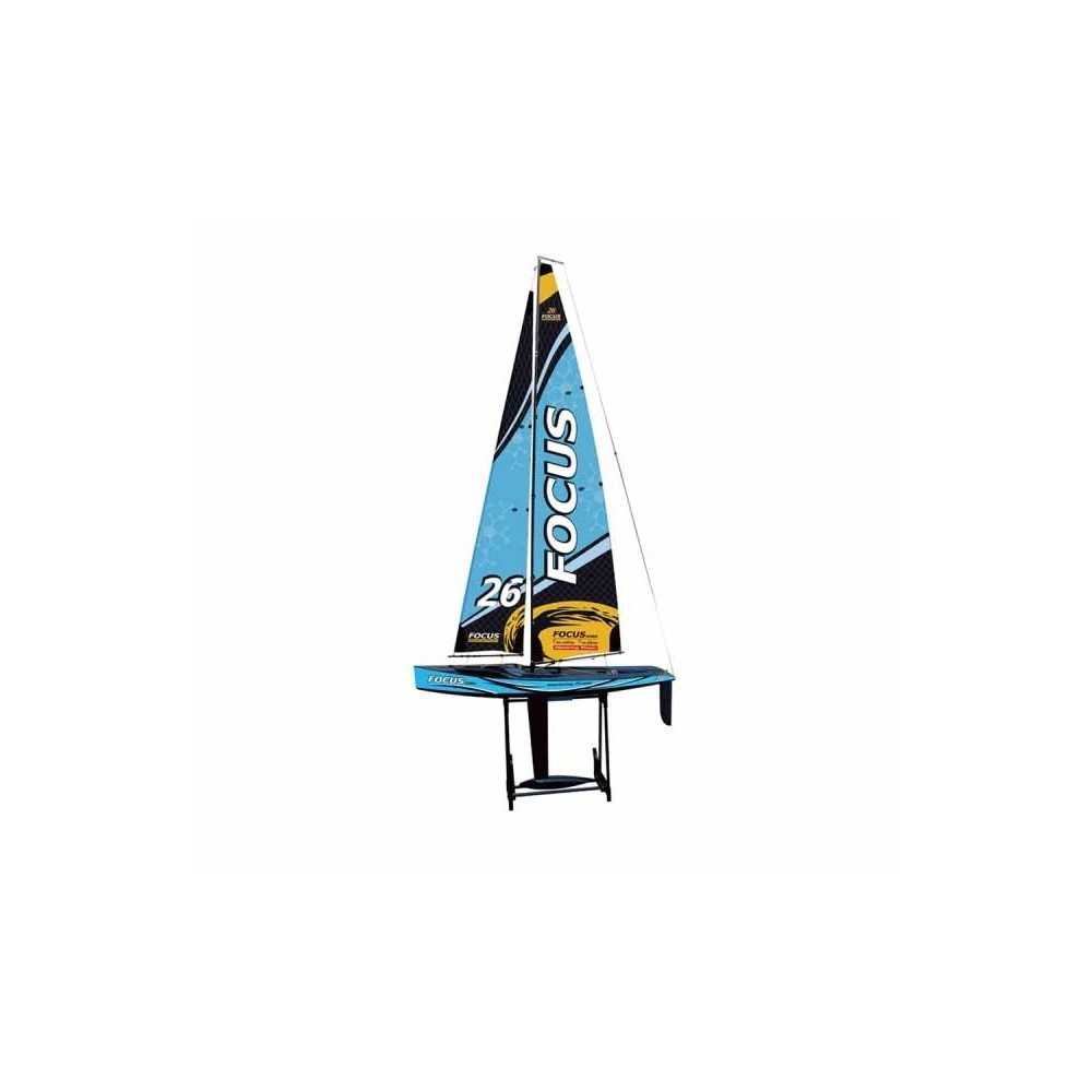 Barco de vela Joysway Focus III Sailboat 995mm 2.4G RTR (BL) JW8812V3B Barco de vela Joysway Focus III Sailboat 995mm 2.4G RTR (BL) JW8812V3B