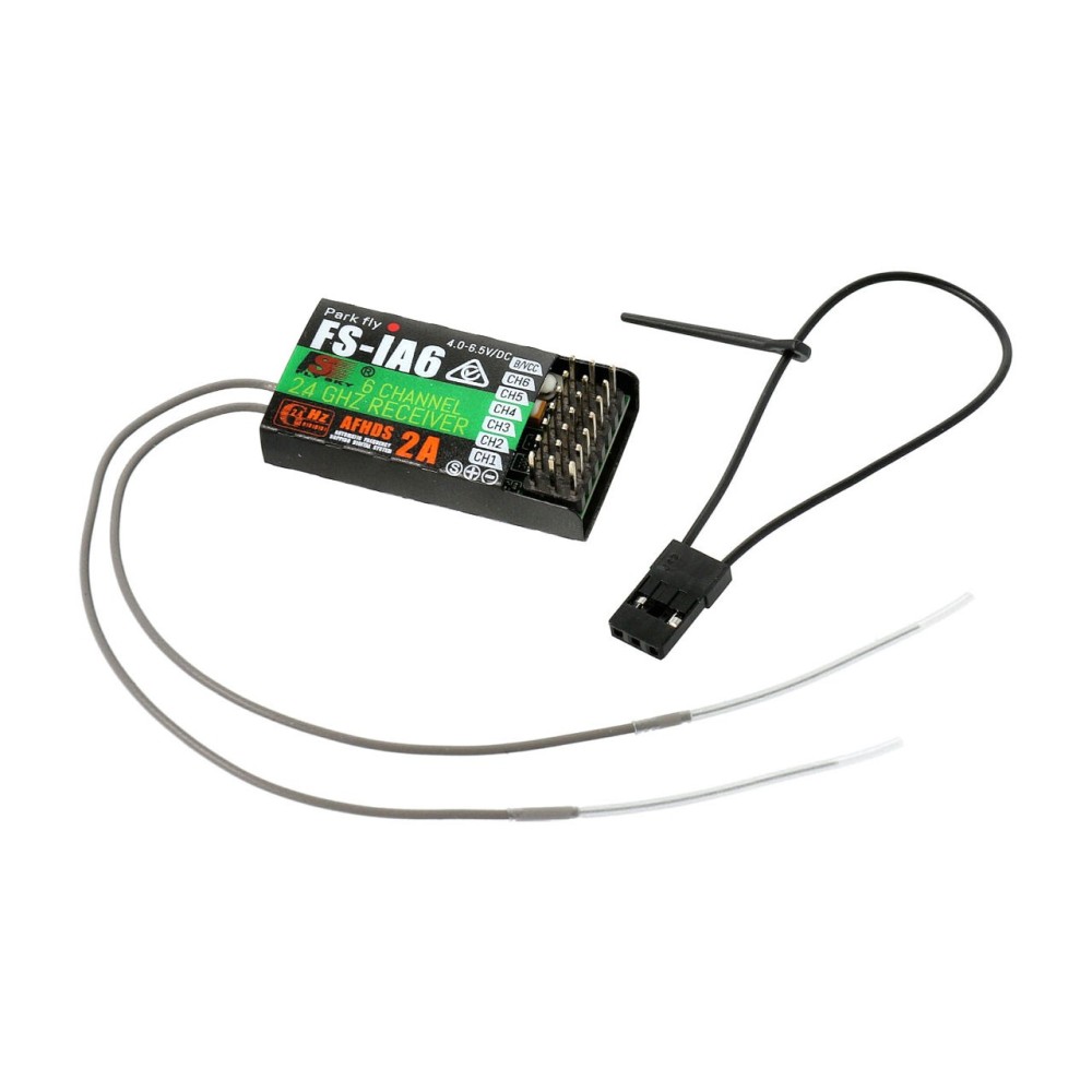 Receptor FS-iA6 AFHDS2A 6 canales FlySky FS048 Receptor FS-iA6 AFHDS2A 6 canales FlySky FS048
