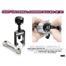 HUDY UNIVERSAL CONROD PULLER .12 / .21 H107021