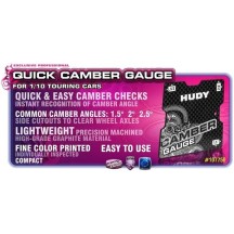 HUDY GRAPHITE QUICK CAMBER GAUGE 1.5deg, H107750 H107750