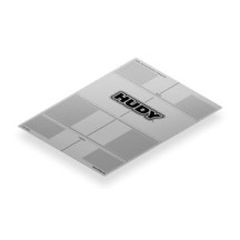 Hudy PLASTIC SET-UP BOARD DECAL 399x545mm - 1/8 OFF-ROAD & GT H108760