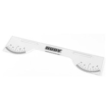 Hudy UPSIDE MEASURE PLATE FOR 1/10 OFF-ROAD CARS, H108940 H108940