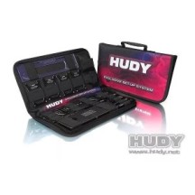 Hudy SET-UP STATION & SET-UP TOOLS + CARRYING BAG FOR 1/10 TOURING CARS H109351